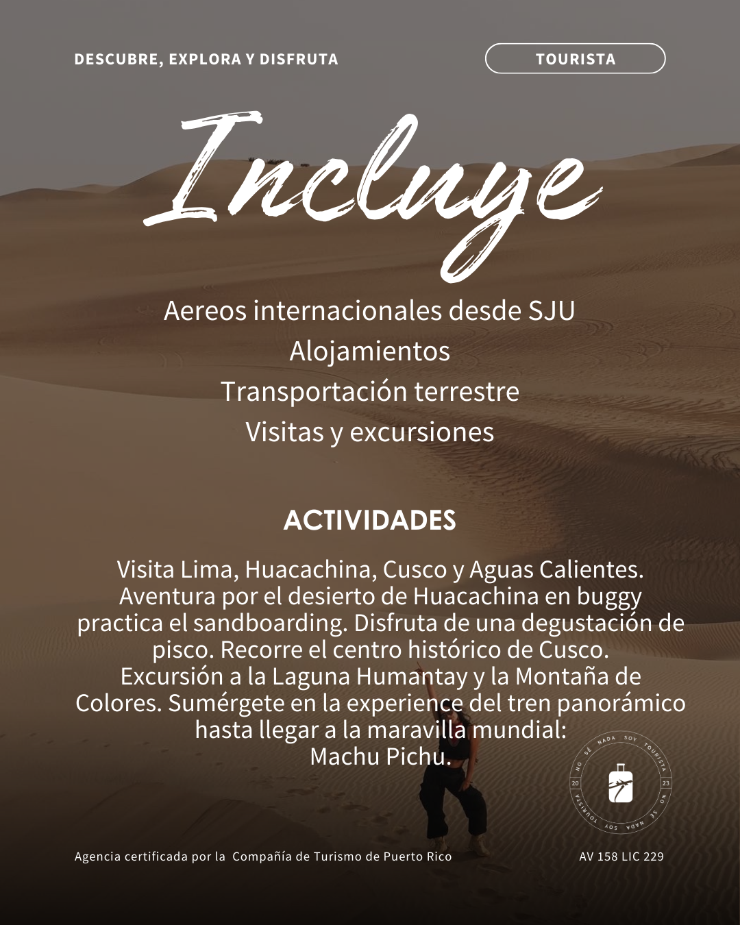 PERU DE AVENTURA - AGOSTO 2025