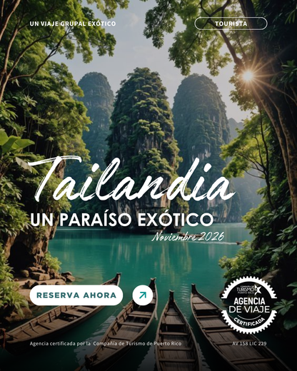 TAILANDIA - NOVIEMBRE 2026