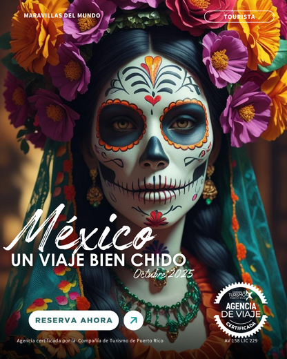 MEXICO Dia de los Muertos ADULTOS -Octubre 2025
