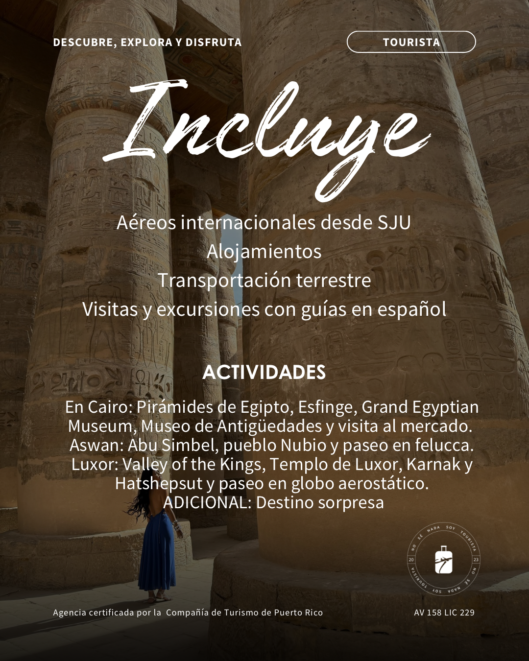 EGIPTO — OCTUBRE 2026