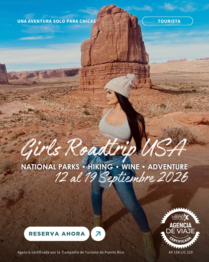GIRLS ROADTRIP USA — Septiembre 2026